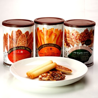 エルマドロン・クッキー缶セット